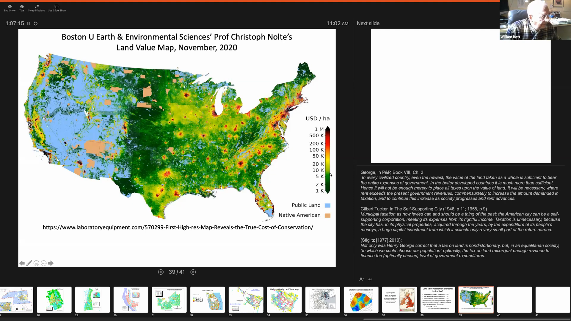 Land Value Map