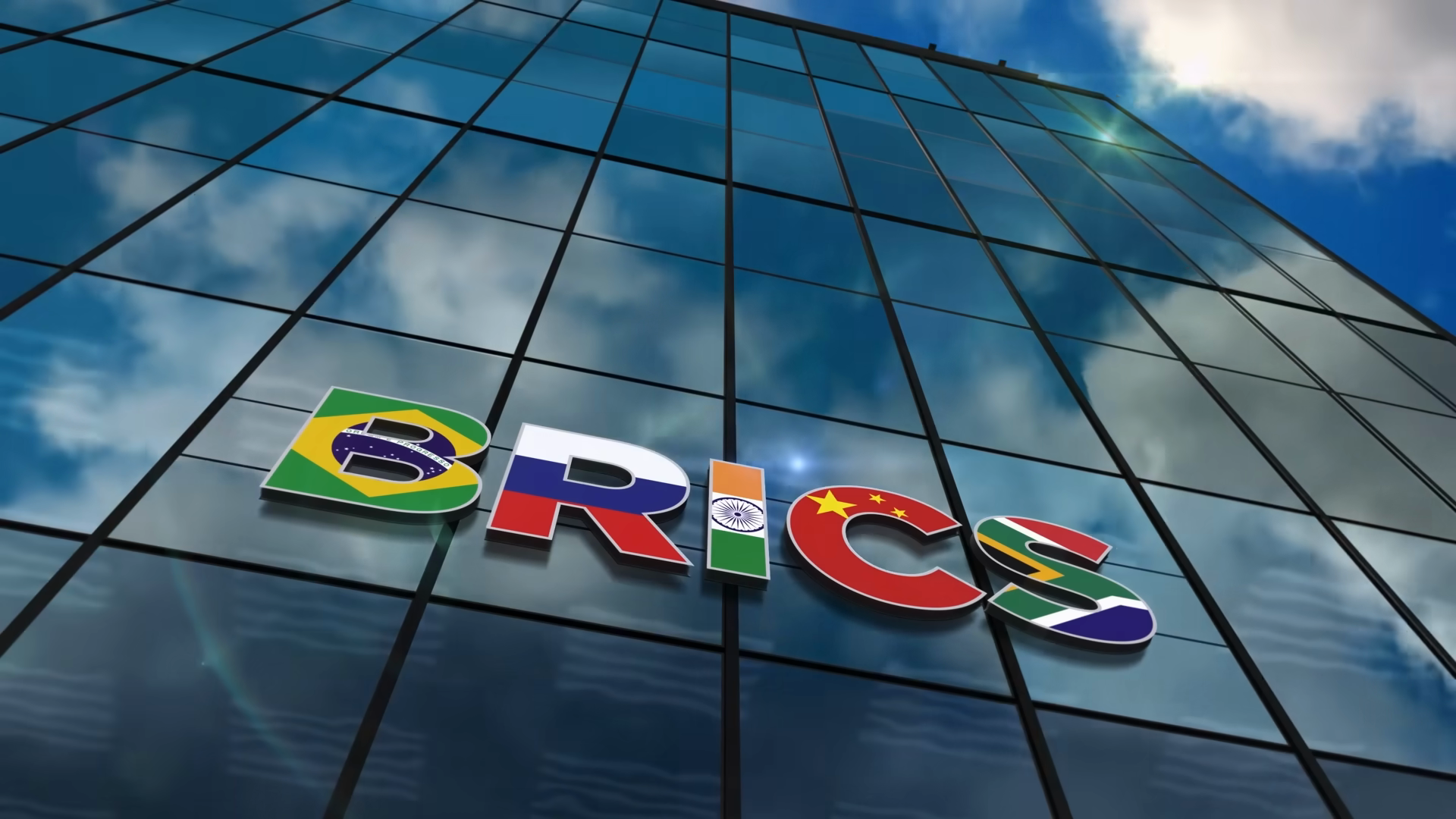 BRICS Nations World Map